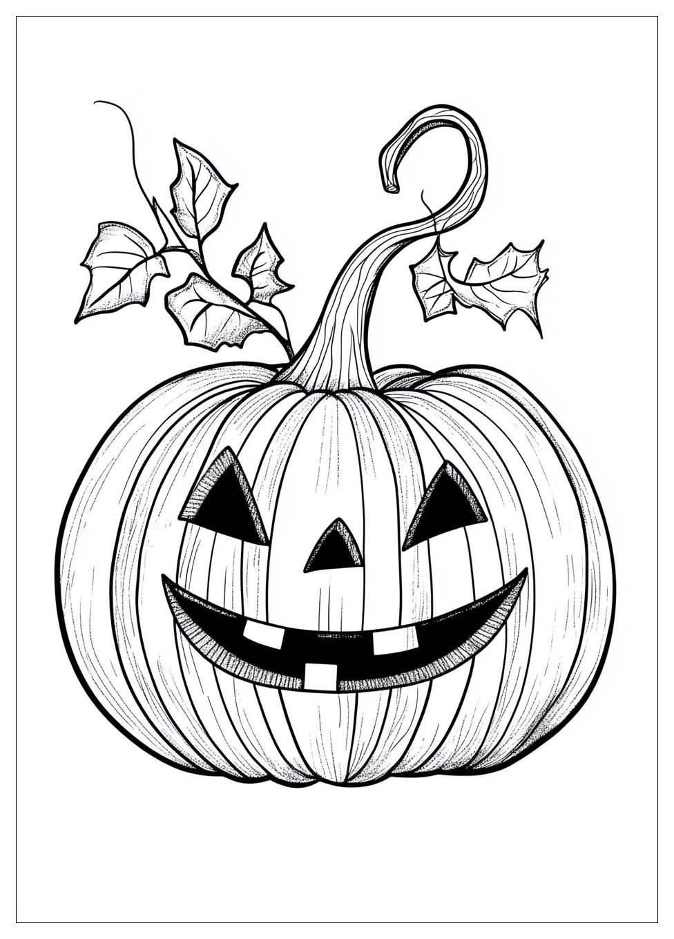 Disegni Zucca Halloween Da Colorare 3