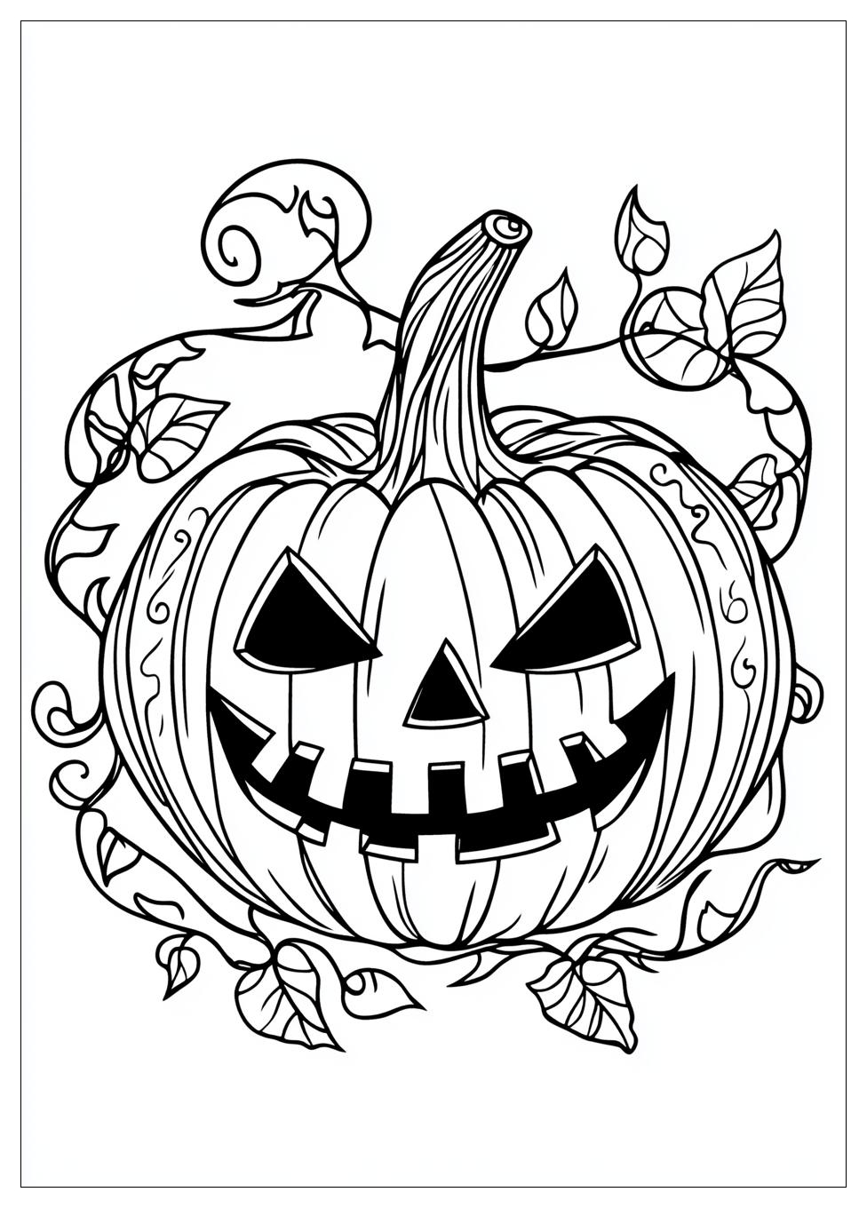 Disegni Zucca Halloween Da Colorare 8